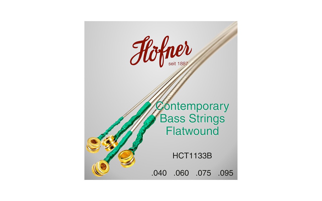 Hofner contemporary store flatwound bass strings